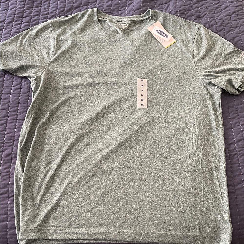 Men's Old Navy Active Core Green T-Shirt Size XL